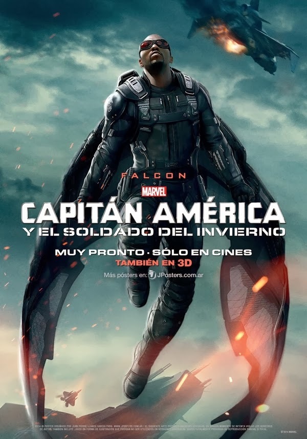 Falcon en Winter Soldier op posters 'Captain America 2'