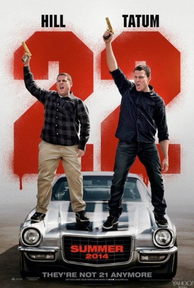 Jonah Hill en Channing Tatum zijn bazen op de nieuwe '22 Jump Street' poster