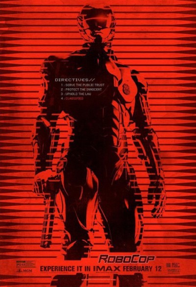Rode IMAX-poster & twee clips 'RoboCop'