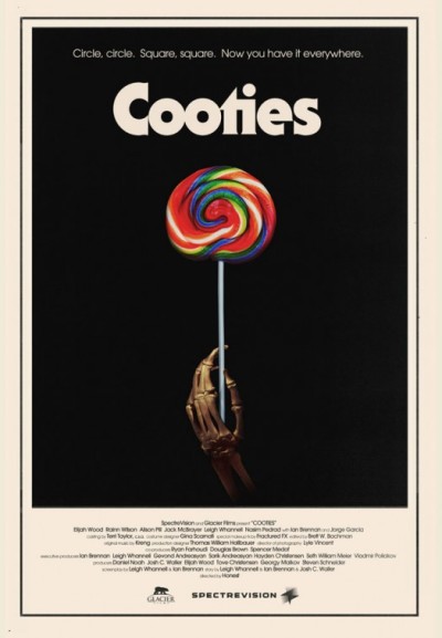 Fraaie retro poster 'Cooties' met Elijah Wood