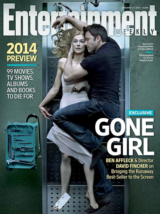 'Gone Girl' siert cover Entertainment Weekly