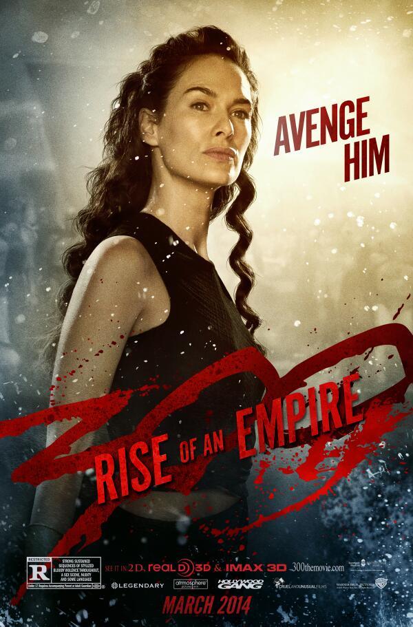 Nieuwe posters '300: Rise of an Empire'