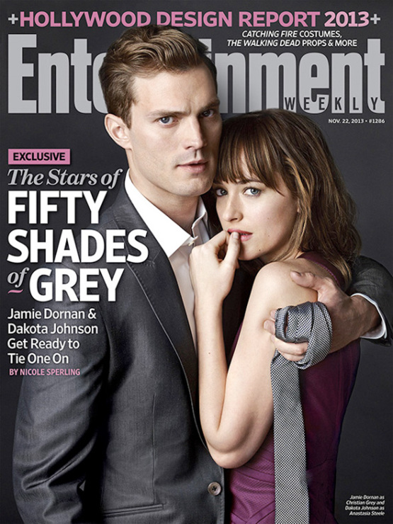 Eerste blik op Jamie Dornan en Dakota Johnson voor hun rollen in 'Fifty Shades of Grey'