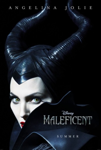 Angelina Jolie heeft hoorns op eerste poster 'Maleficent'
