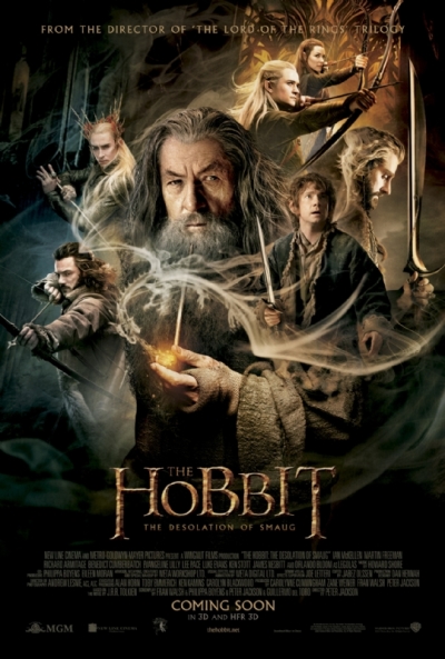 Laatste 'The Hobbit: The Desolation of Smaug' one sheet