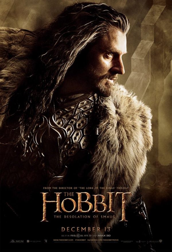 Zeven personageposters 'The Hobbit: The Desolation of Smaug'