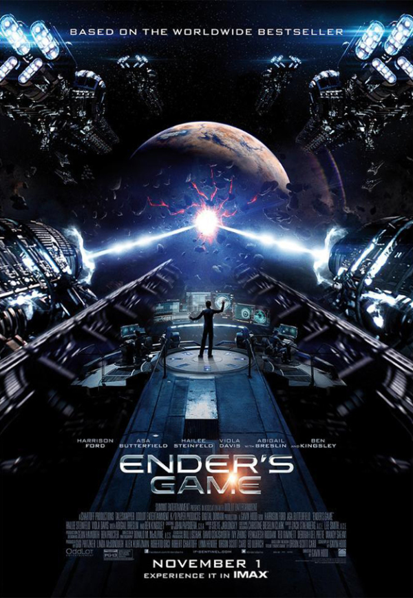 Nieuwe IMAX-poster 'Ender's Game'