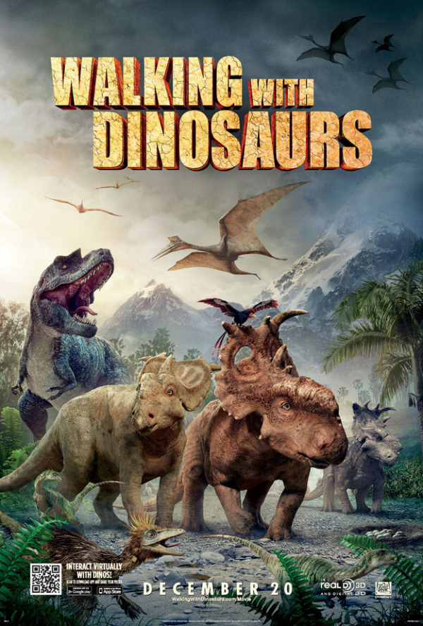 Trailer en poster 'Walking with Dinosaurs 3D'