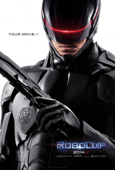 Alex Murphy glimt op de eerste 'Robocop' poster