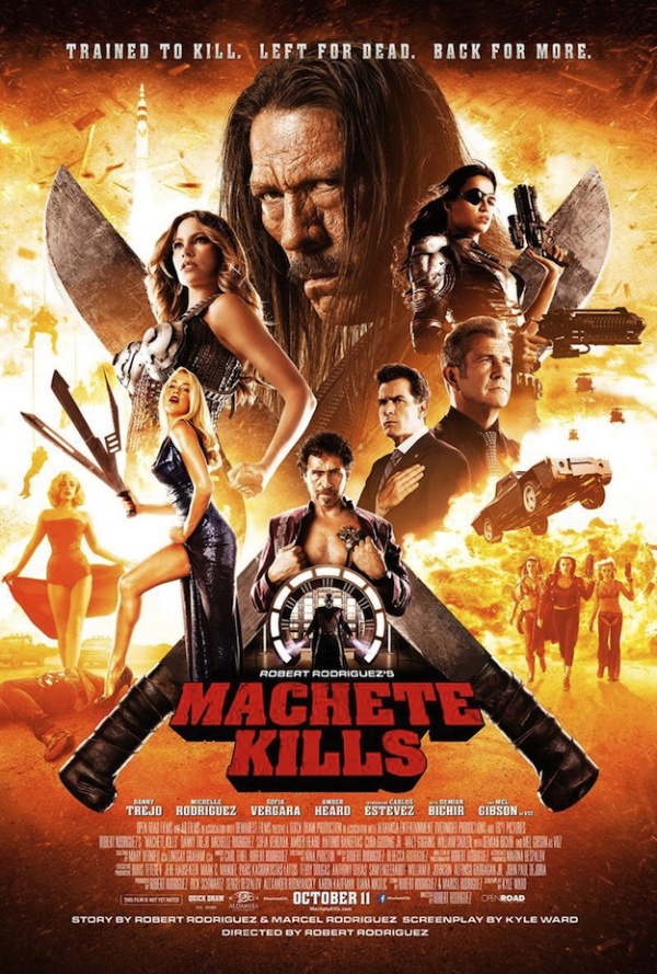 Nieuwe poster en foto's 'Machete Kills'