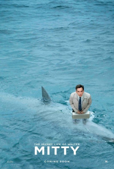 Levendige fantasie op posters 'The Secret Life of Walter Mitty'
