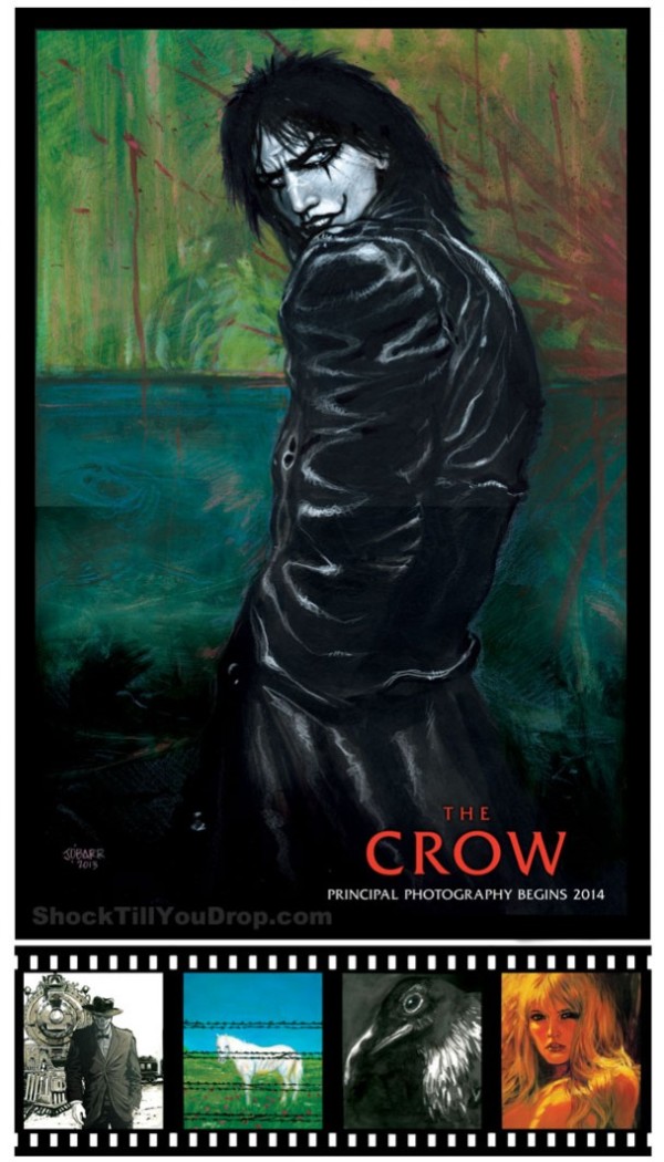 'The Crow' reboot krijgt een Comic Con teaserposter