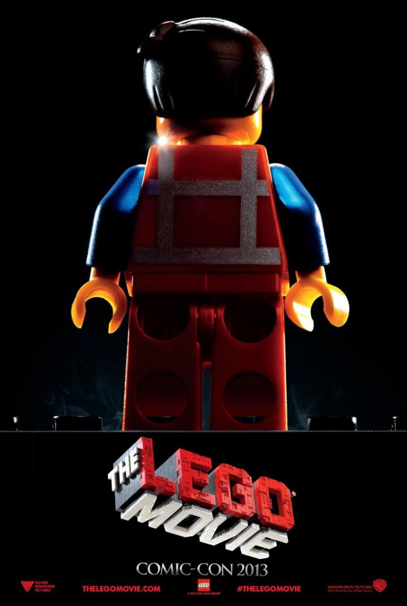 Indrukwekkende poster voor 'The LEGO Movie'
