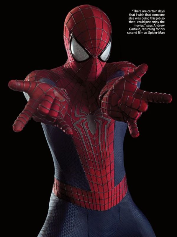 Electro en Spidey schitteren op nieuwe foto's 'The Amazing Spider-Man 2'