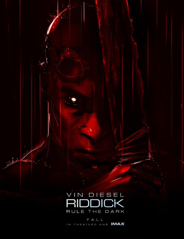 Exclusieve Comic-Con poster 'Riddick'