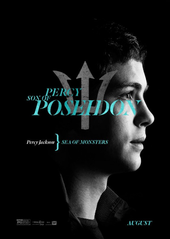 Onverwacht stijlvolle poster 'Percy Jackson: Sea of Monsters'