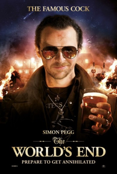 Zes personageposters 'The World's End'