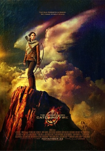 Mooie nieuwe poster 'The Hunger Games: Catching Fire'