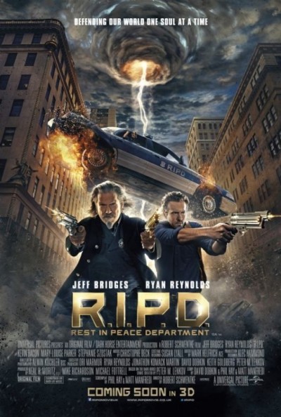 Drukke poster voor 'R.I.P.D.'