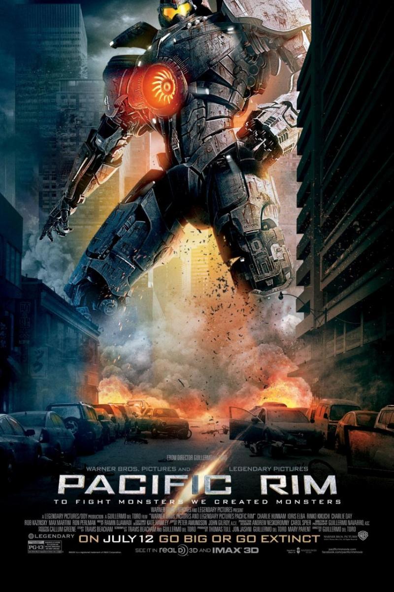 Warner Bros. toont fraaie poster 'Pacific Rim'