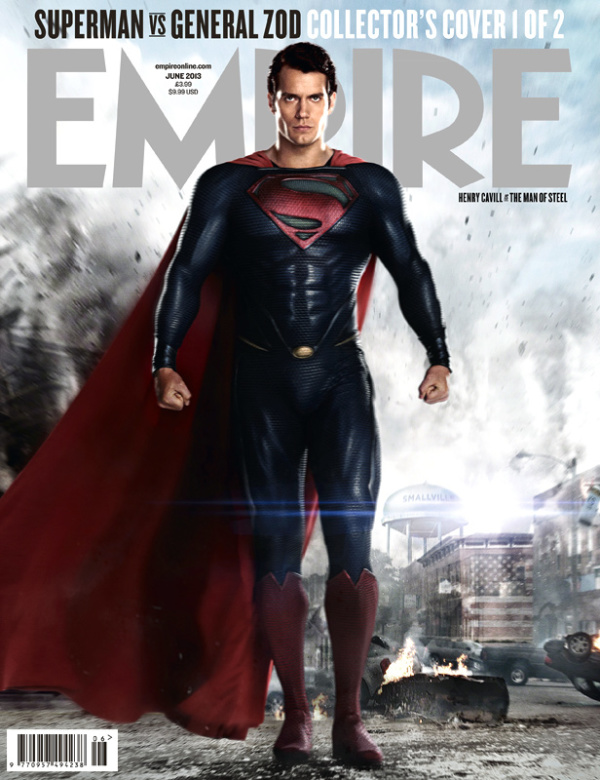 Man of Steel' prijkt op de cover(s) van Empire Magazine