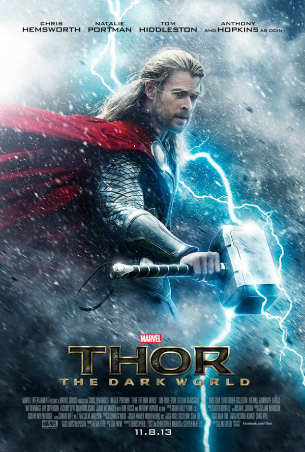 Eerste poster 'Thor: The Dark World' stormt online