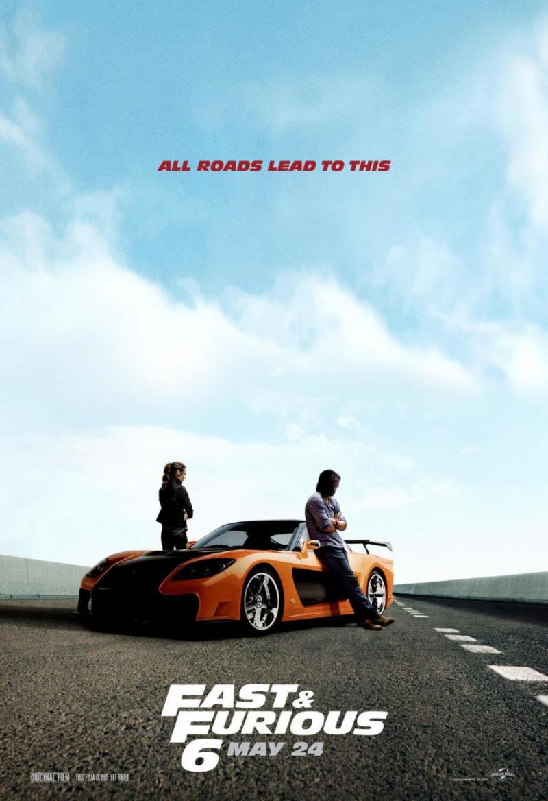Nieuwe posters 'Fast & Furious 6'