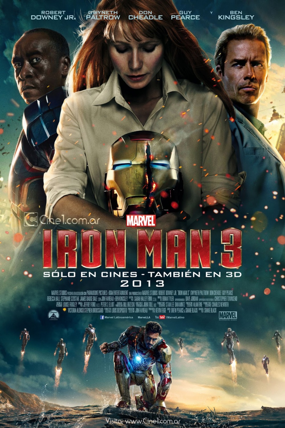 Nieuwe tv-spots & poster 'Iron Man 3'