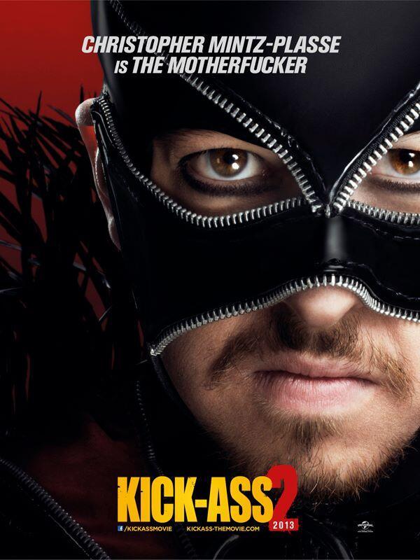 The Motherf--ker in close-up op nieuwe poster 'Kick-Ass 2'
