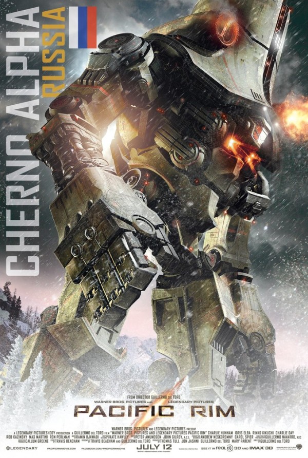 Nieuwe posters 'Pacific Rim' onthullen twee nieuwe Jaegers