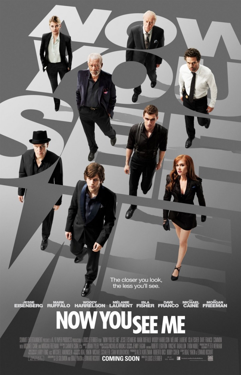 Starende poster 'Now You See Me'
