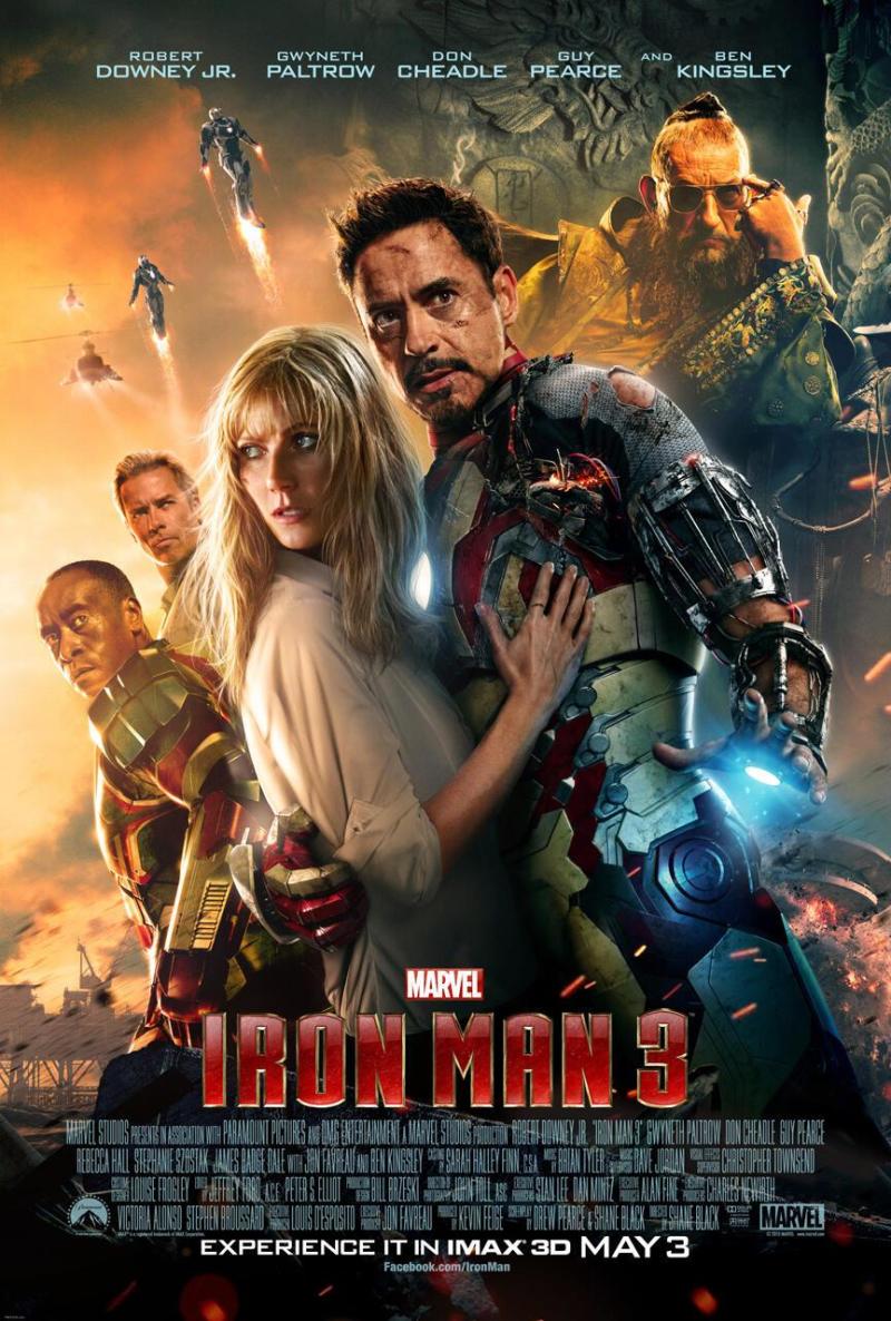 IMAX poster 'Iron Man 3'