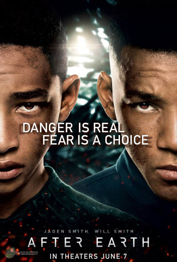Nieuwe poster M. Night Shyamalans 'After Earth'
