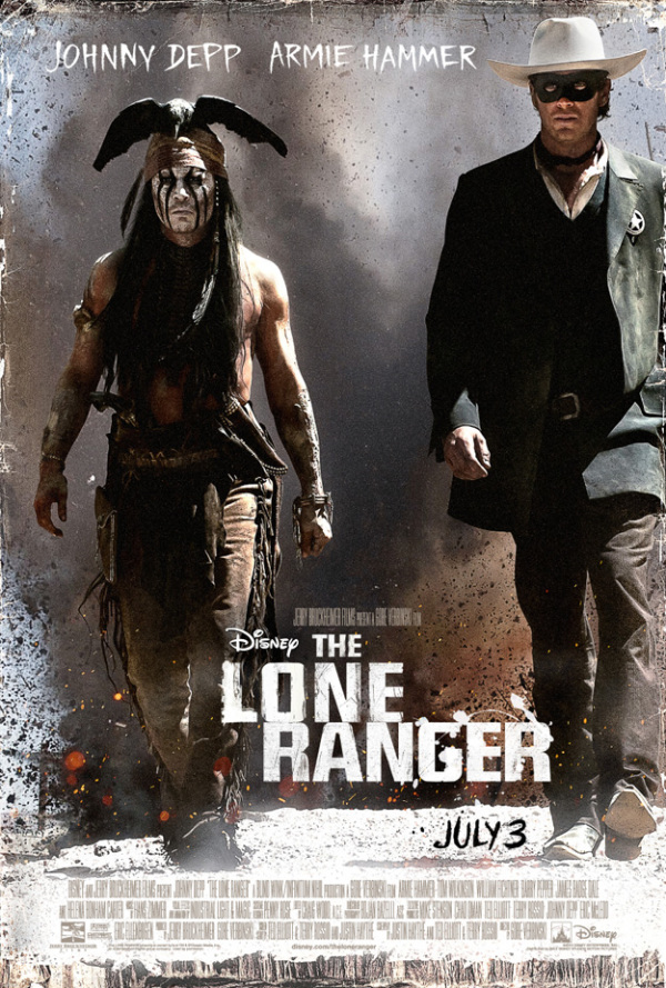 Nieuwe poster en teaser 'The Lone Ranger'