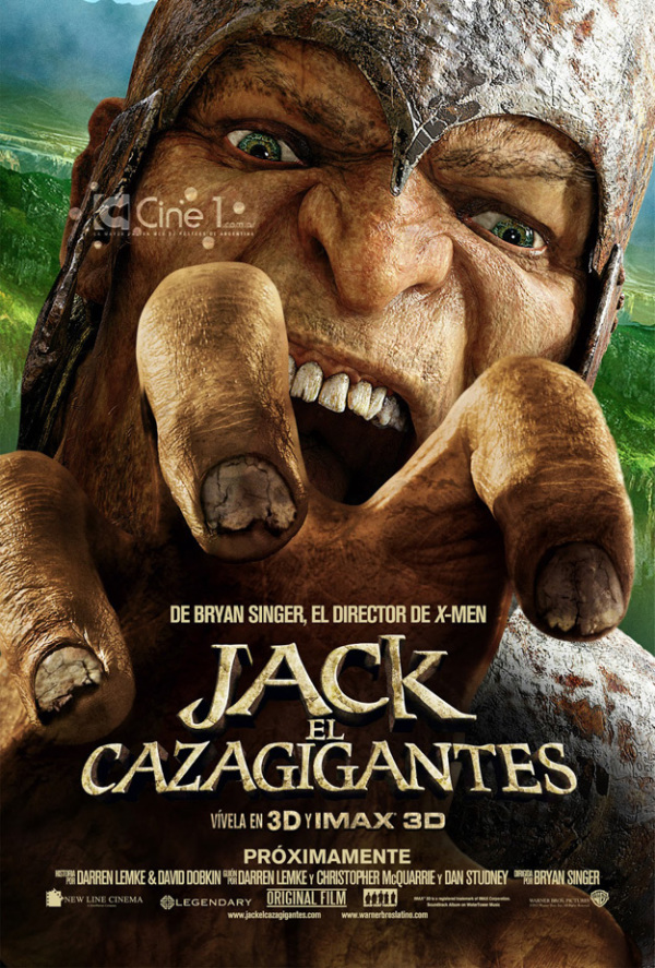 Nieuwe poster Bryan Singers 'Jack the Giant Slayer'