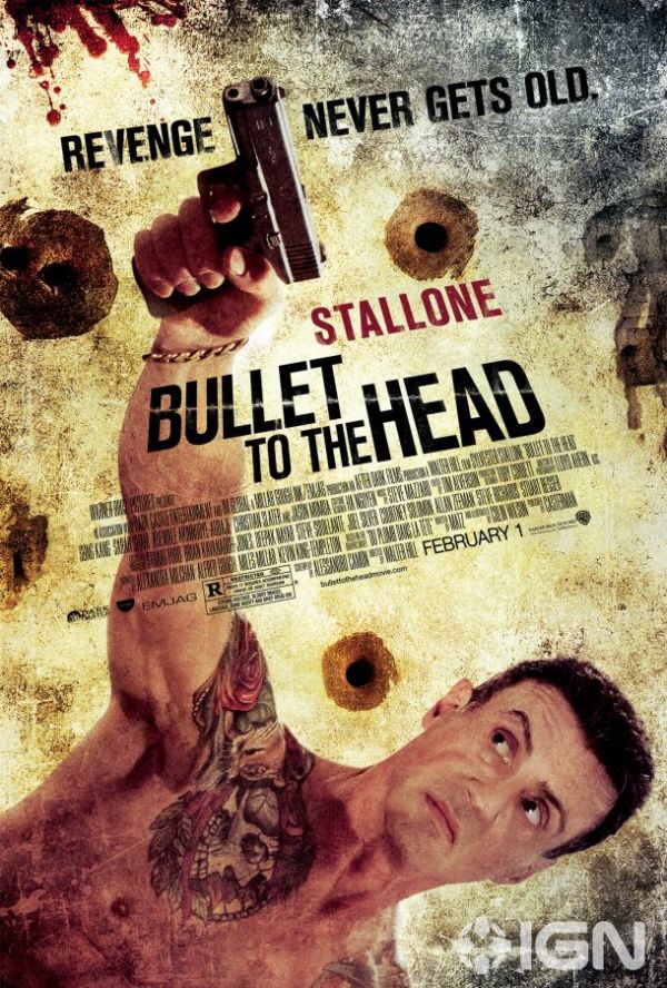 Nieuwe poster 'Bullet to the Head'