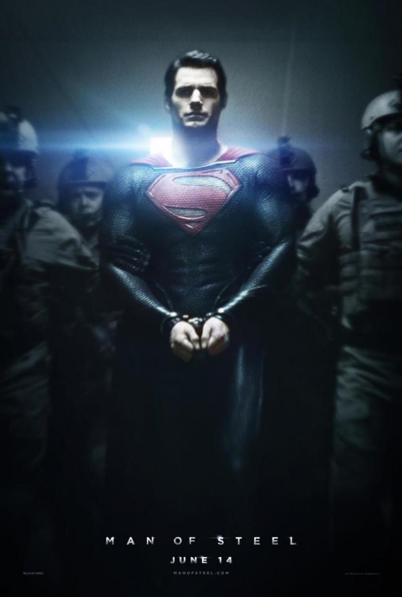 Nieuwe poster 'Man of Steel'!