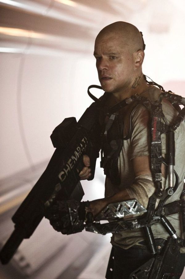 Nieuwe indruk op Matt Damon in 'Elysium'