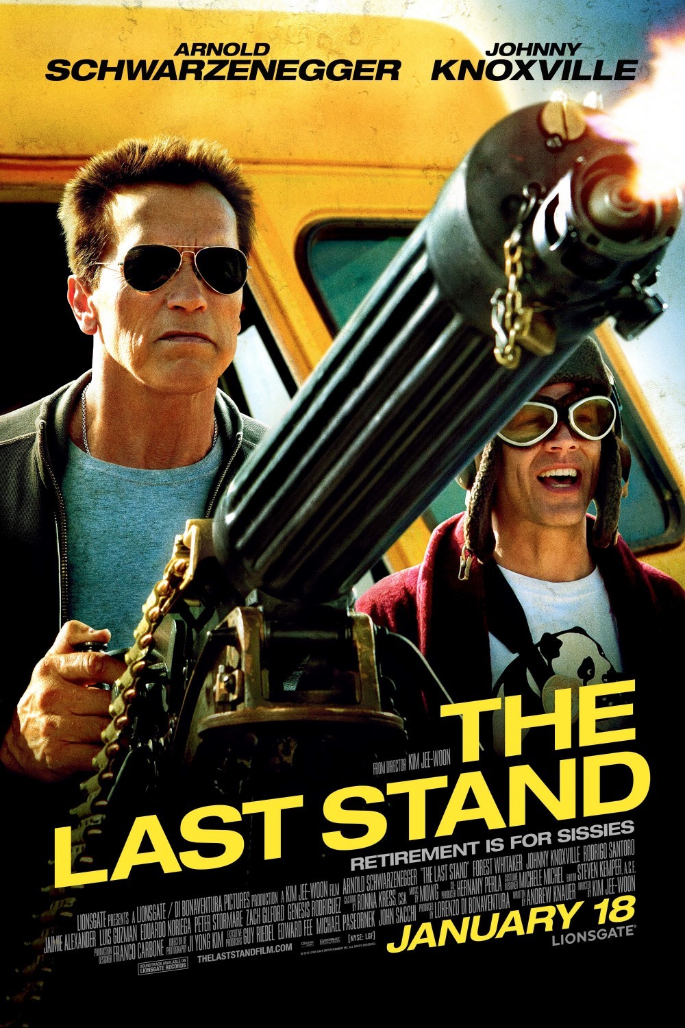 Definitieve filmposter 'The Last Stand'