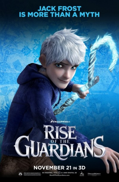 Zes personageposters 'Rise of the Guardians'