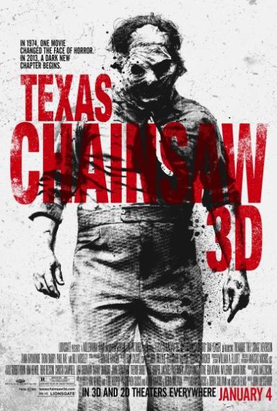 Nieuwe poster 'Texas Chainsaw 3D'