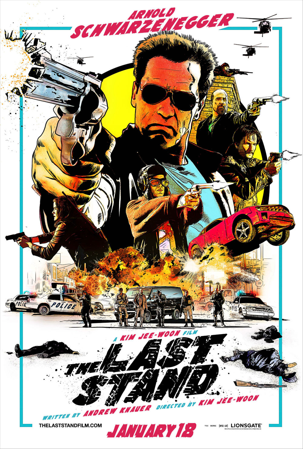 Wederom een Comic Con poster 'The Last Stand'