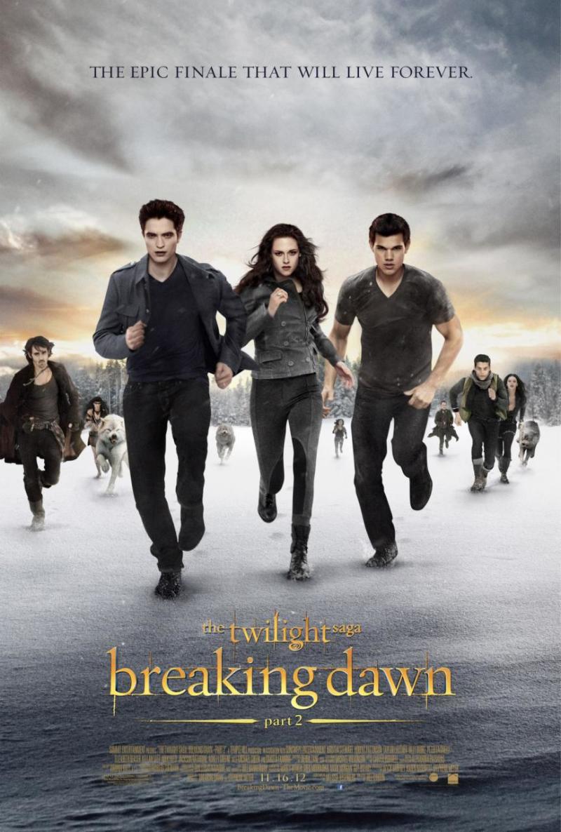 Definitieve poster 'The Twilight Saga: Breaking Dawn - Part 2'