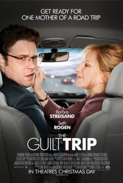 Poster 'The Guilt Trip' met Seth Rogen en Barbra Streisand