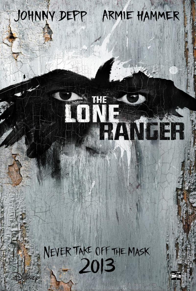 Eerste poster & nieuwe foto's 'The Lone Ranger'