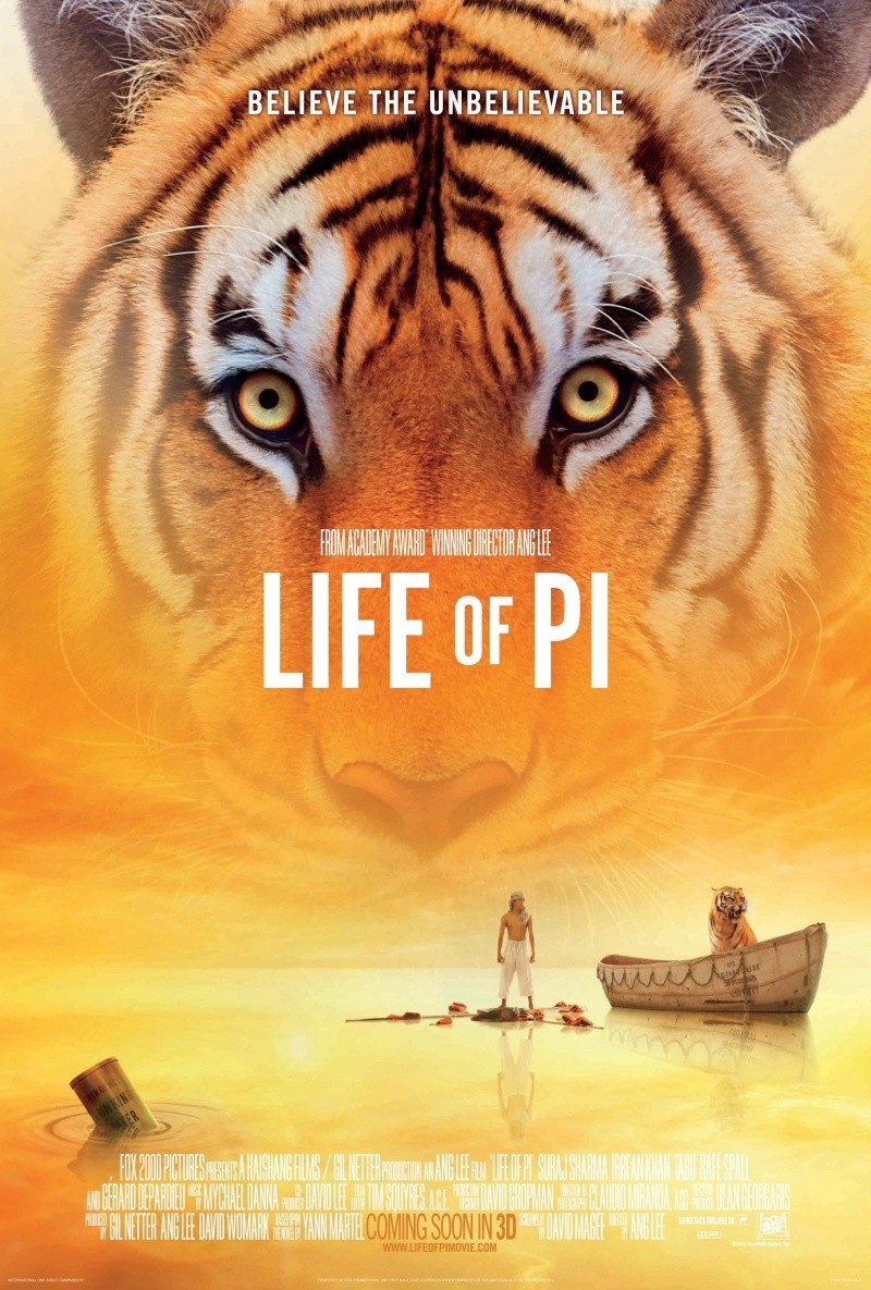 Nieuwe poster Life of Pi