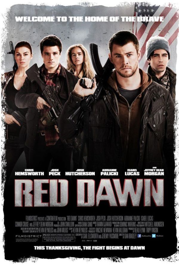 Eerste poster voor de Red Dawn remake