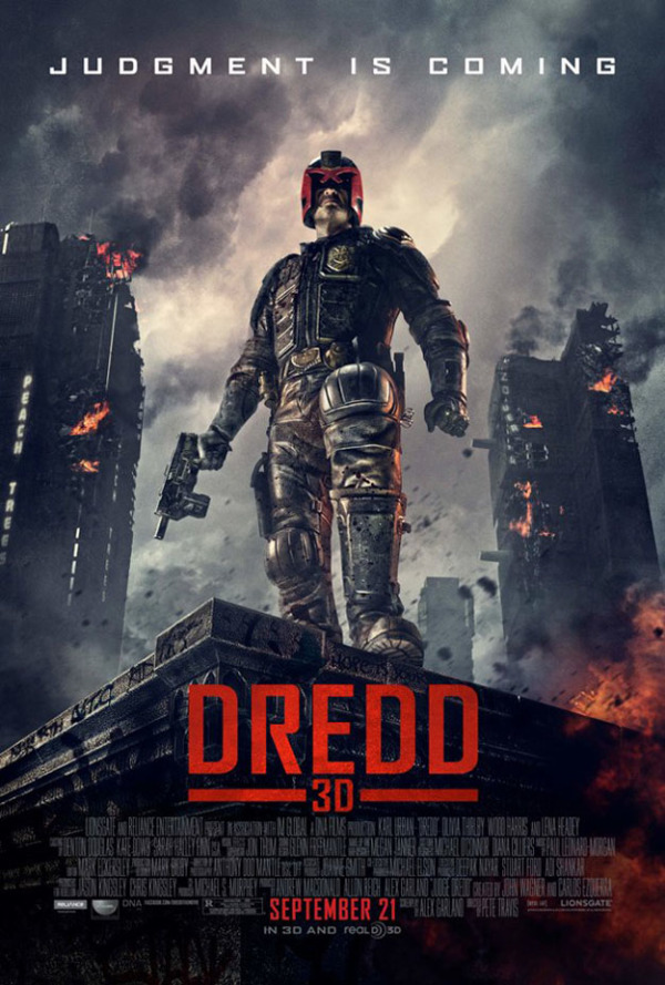 Definitieve poster Dredd 3D