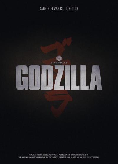 Teaser poster Gareth Edwards' Godzilla