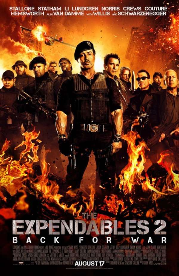 Nieuwe poster The Expendables 2